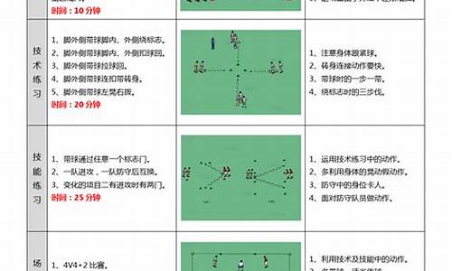 足球青训运球教案_青训足球教案